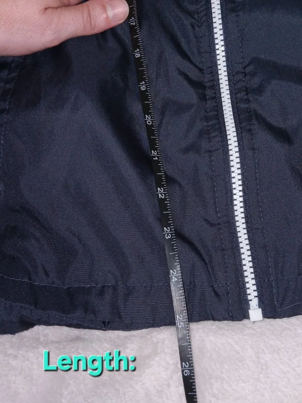 Boys London Fog Windbreaker Jacket L 14/16 Hooded Lightweight Green Gray